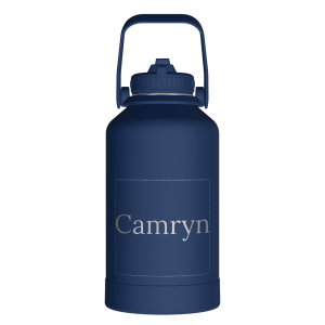 Actives Water Bottle With Straw Lid - customized