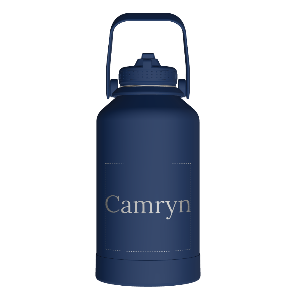 Actives Water Bottle With Straw Lid - customized