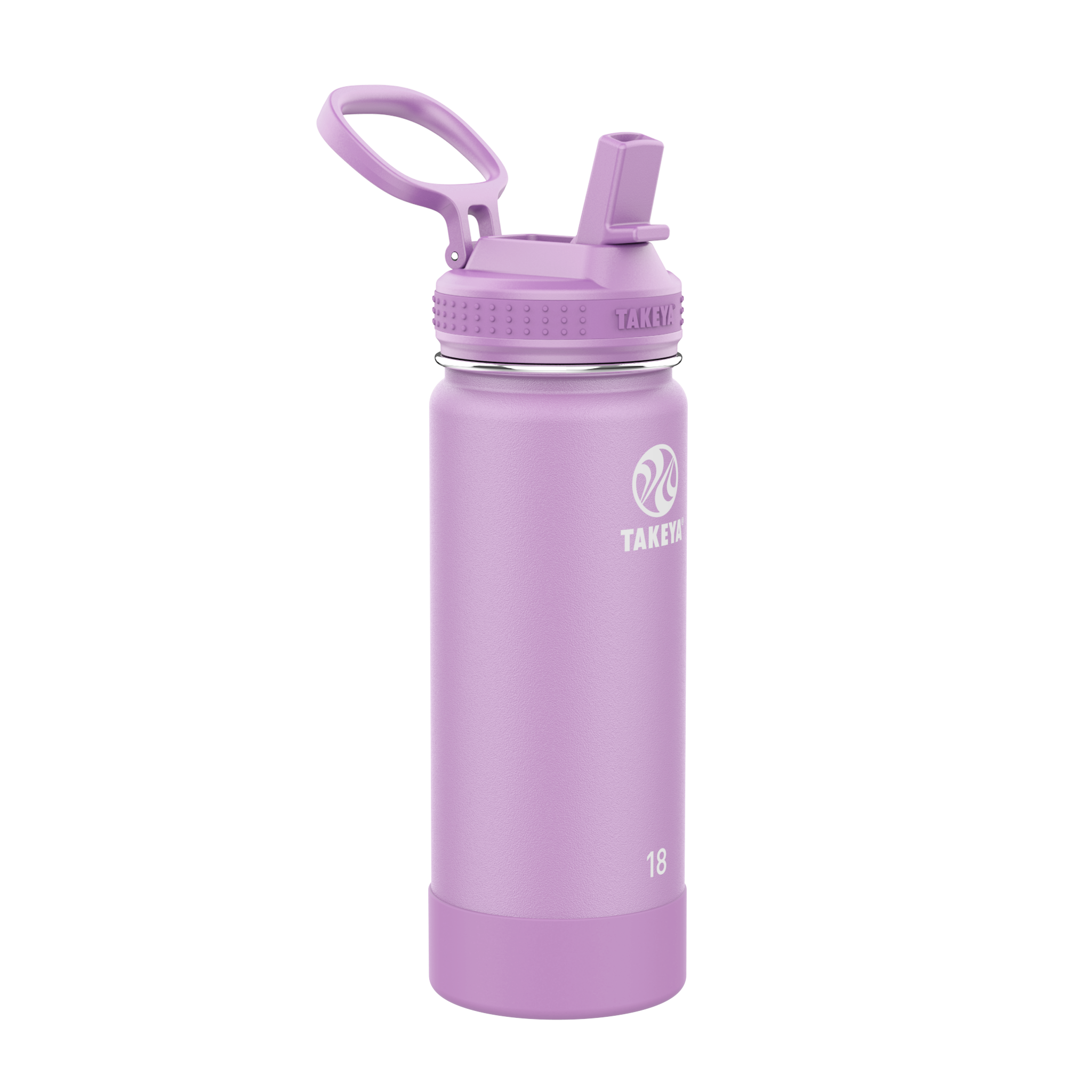 Actives Water Bottle With Straw Lid - Image 10