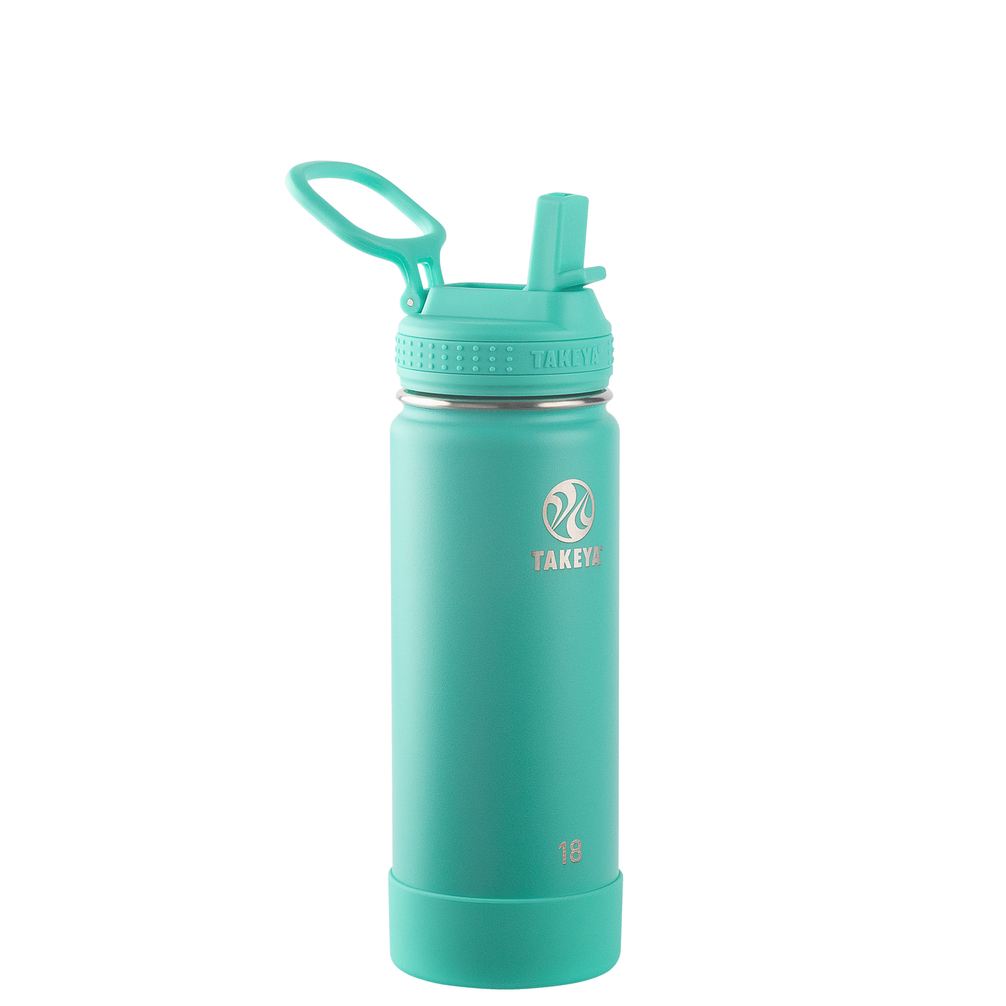 Actives Water Bottle With Straw Lid - Image 15
