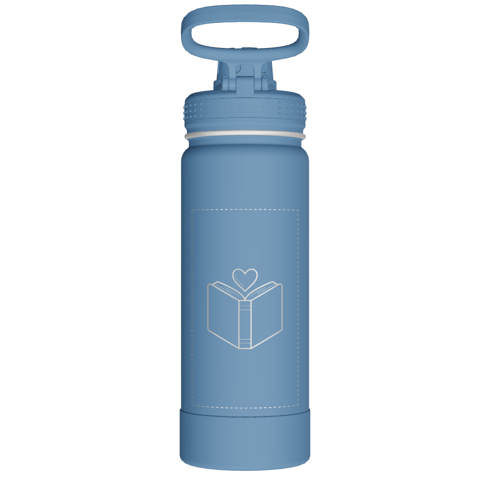 Actives Water Bottle With Spout Lid - customized - Image 2