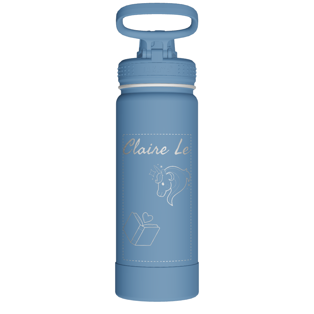 Actives Water Bottle With Spout Lid - customized