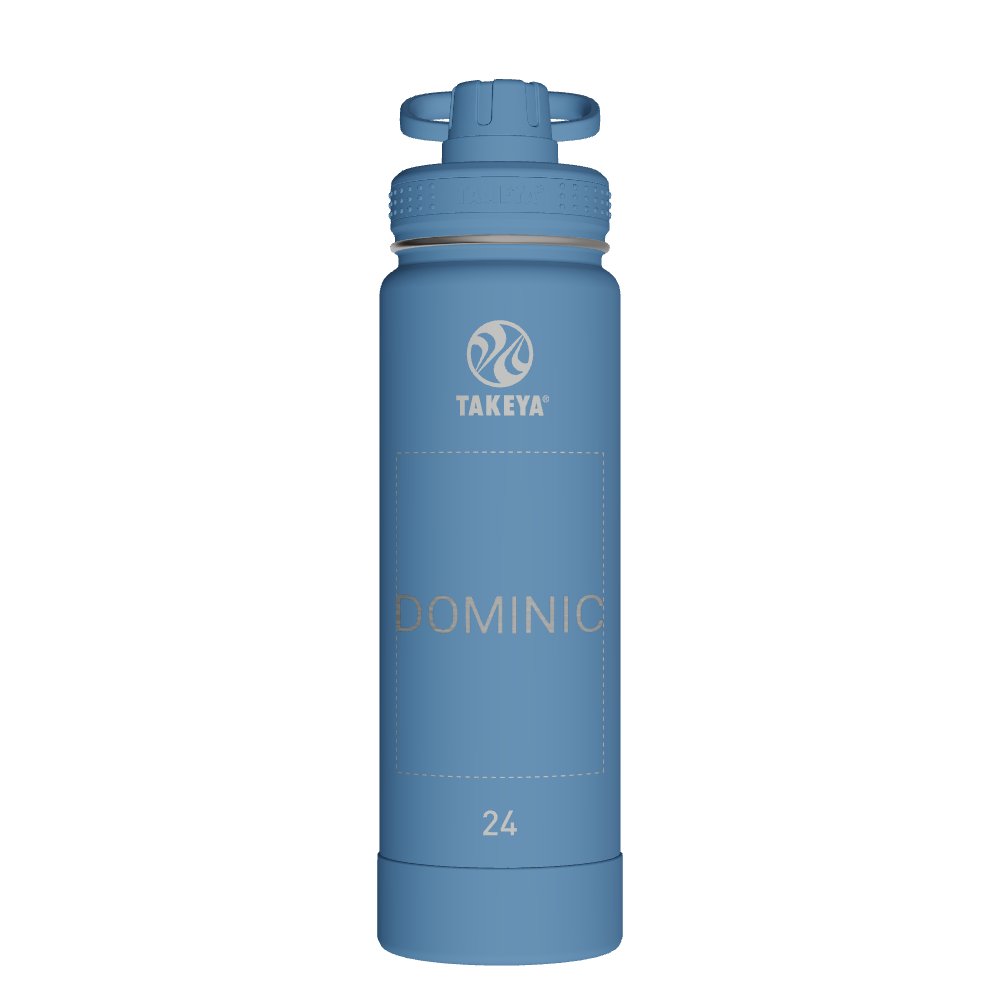 Actives Water Bottle With Spout Lid - customized