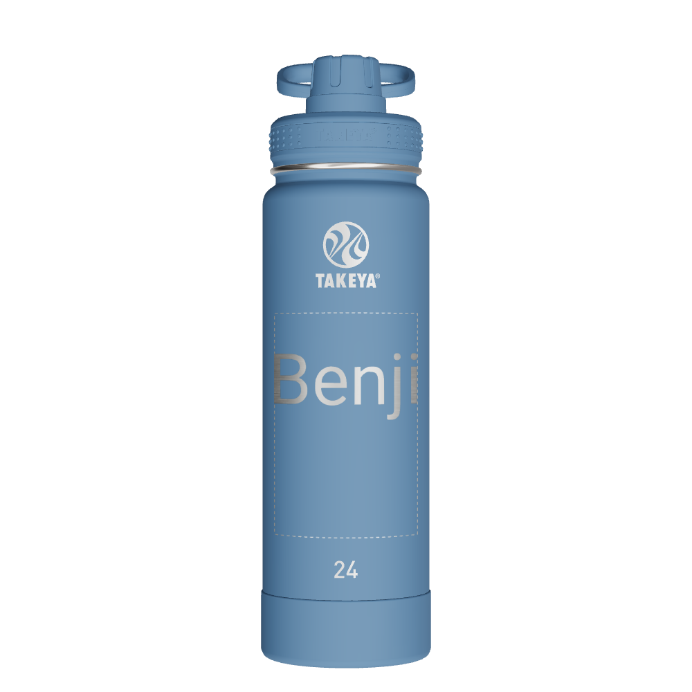 Actives Water Bottle With Spout Lid - customized