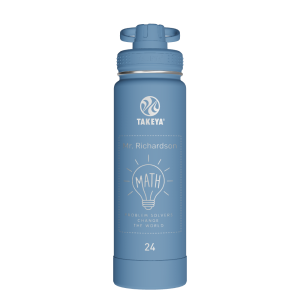Actives Water Bottle With Spout Lid - customized