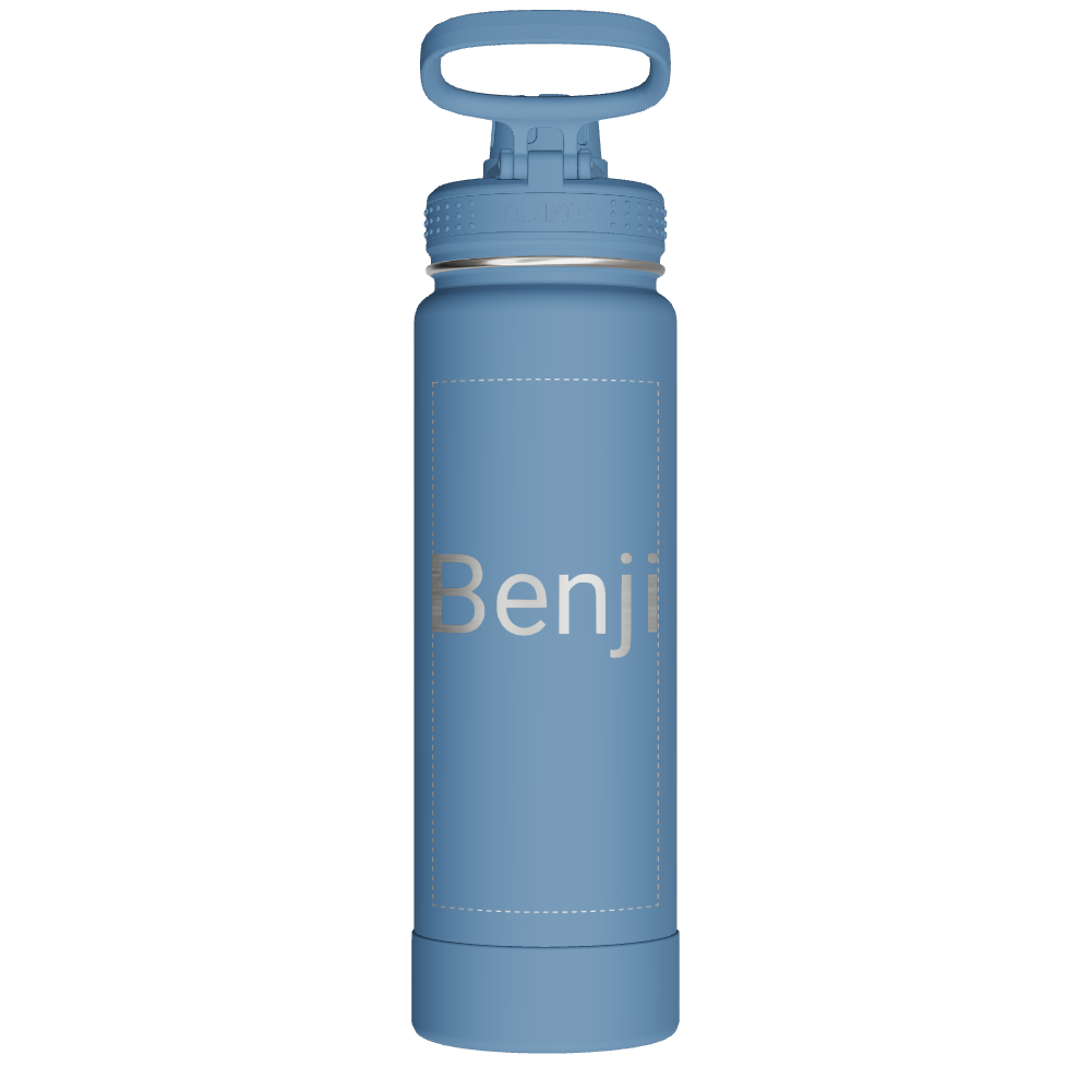 Actives Water Bottle With Spout Lid - customized - Image 2