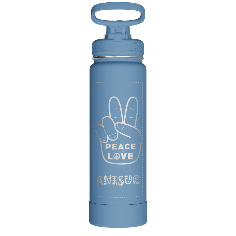 Actives Water Bottle With Spout Lid - customized - Image 2