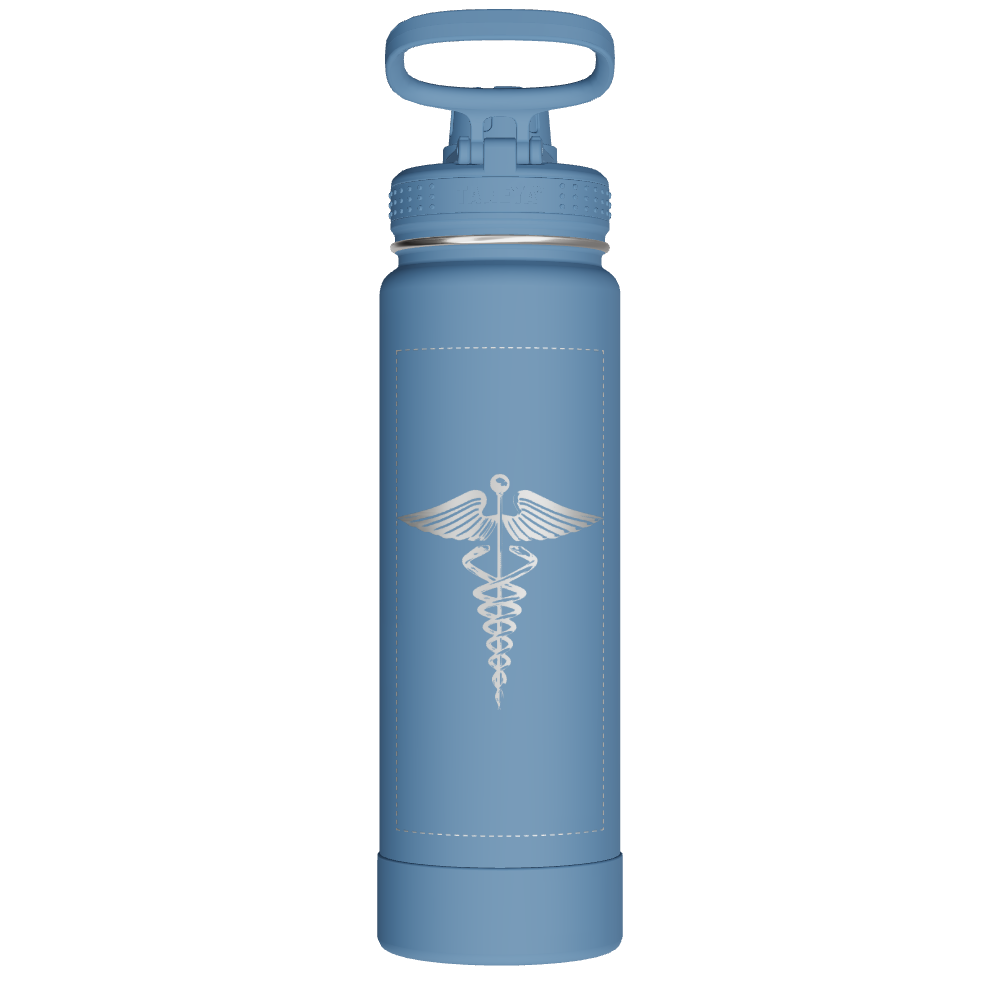 Actives Water Bottle With Spout Lid - customized - Image 2