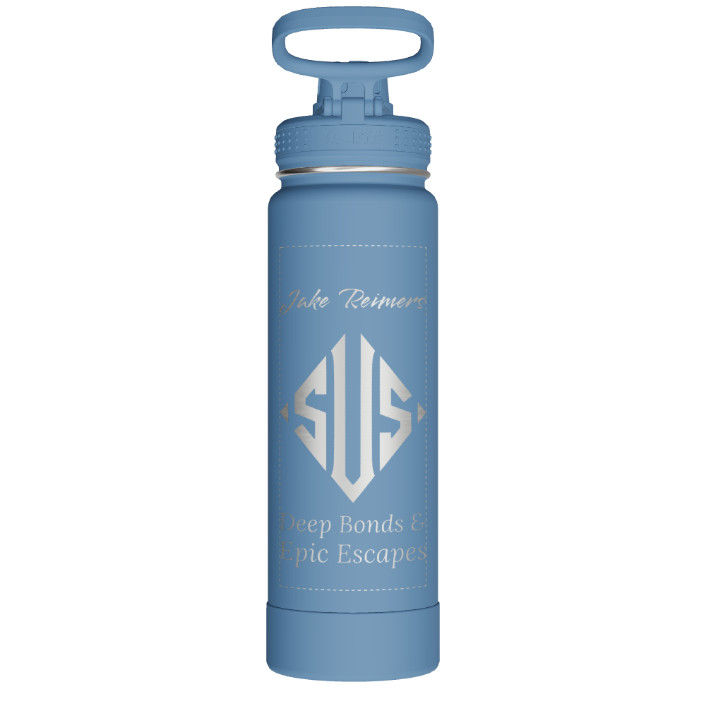 Actives Water Bottle With Spout Lid - customized - Image 2
