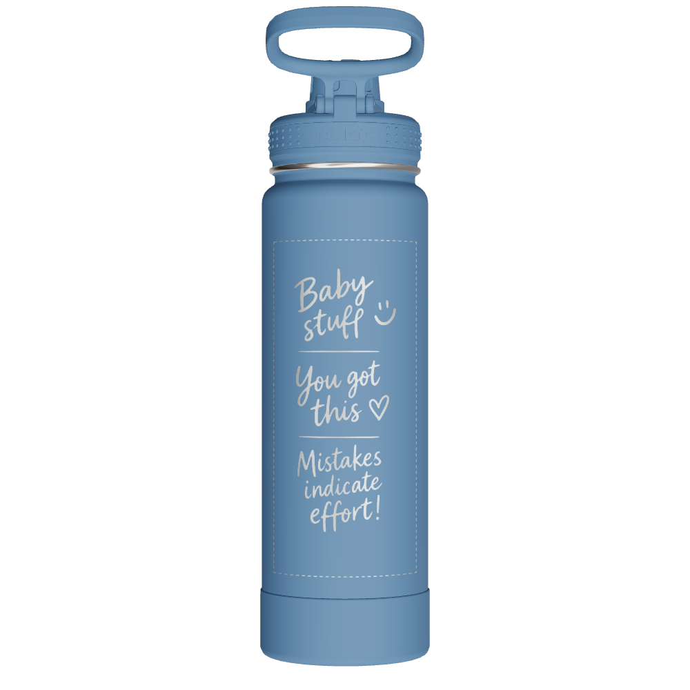 Actives Water Bottle With Spout Lid - customized - Image 2