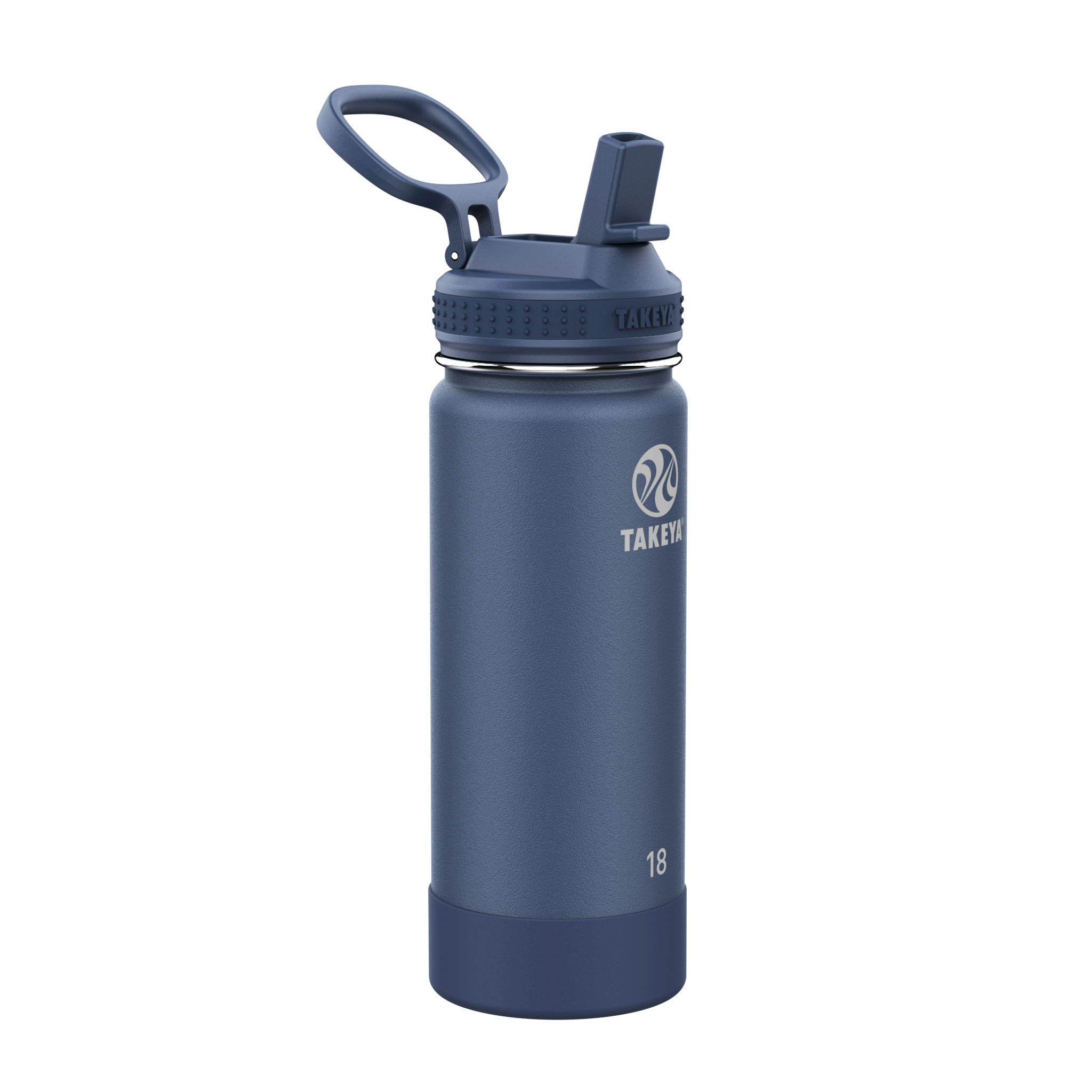 Actives Water Bottle With Straw Lid - Image 17