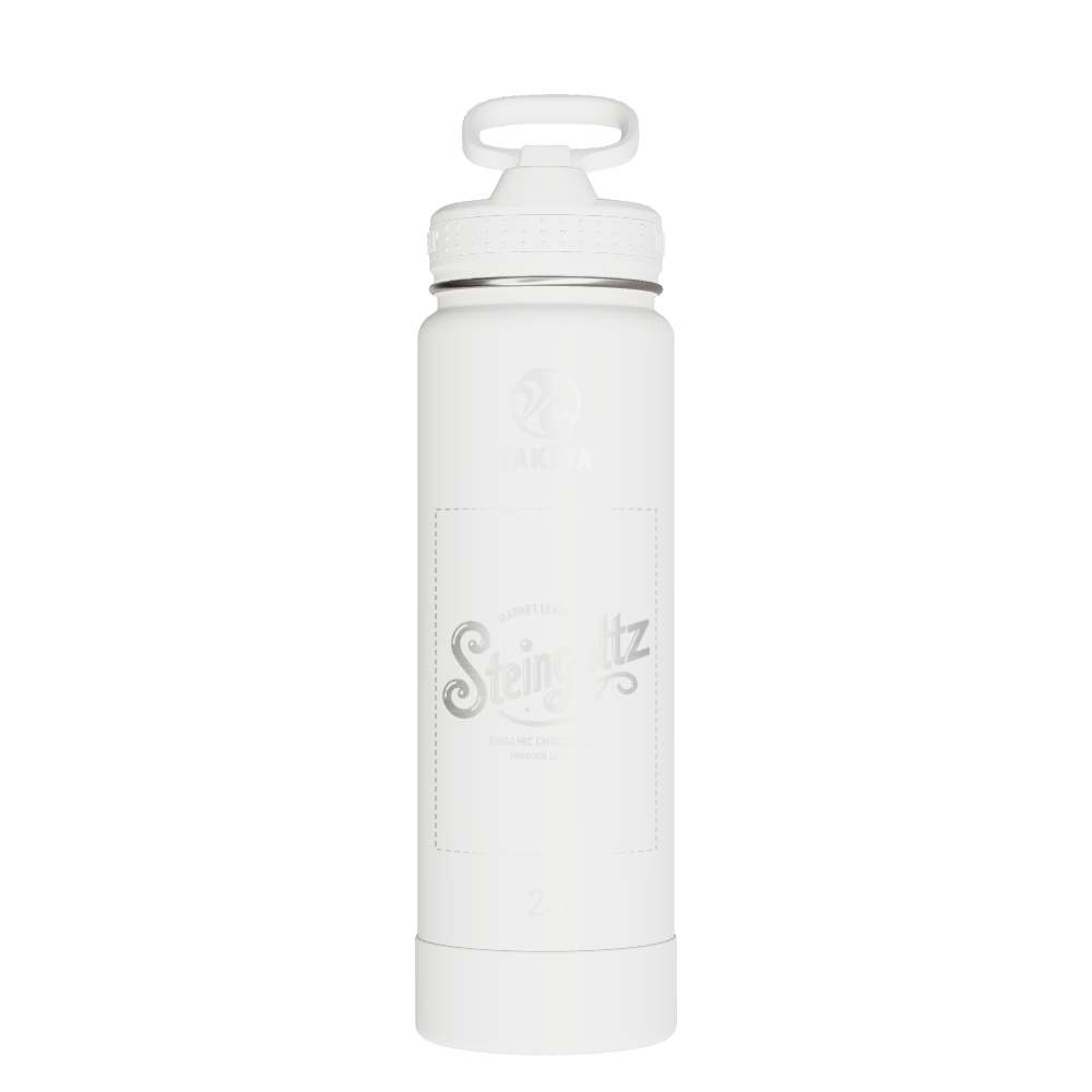 Actives Water Bottle With Straw Lid - customized
