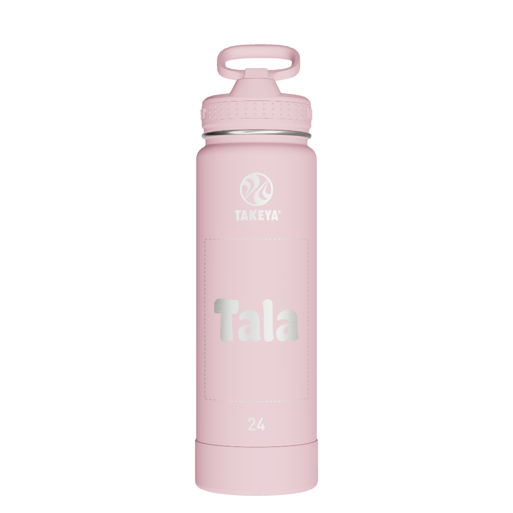 Actives Water Bottle With Straw Lid - customized