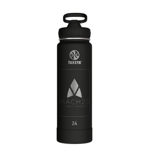 Actives Water Bottle With Straw Lid - customized