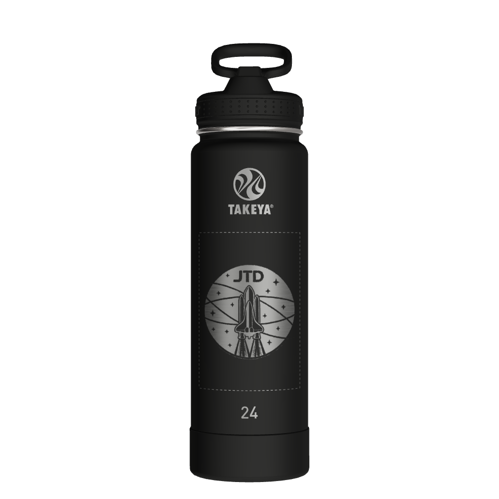 Actives Water Bottle With Straw Lid - customized