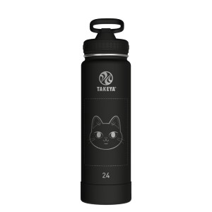 Actives Water Bottle With Straw Lid - customized