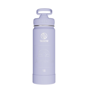 Actives Water Bottle With Straw Lid - customized