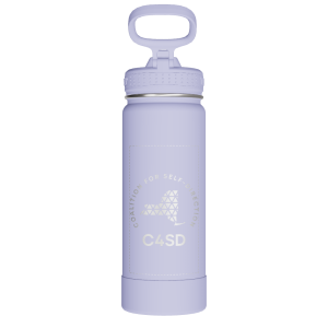 Actives Water Bottle With Straw Lid - customized