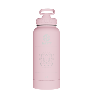 Actives Water Bottle With Straw Lid - customized