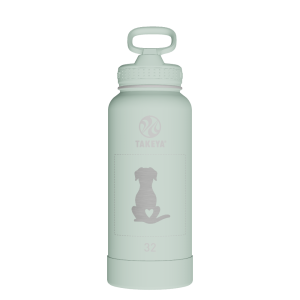 Actives Water Bottle With Straw Lid - customized