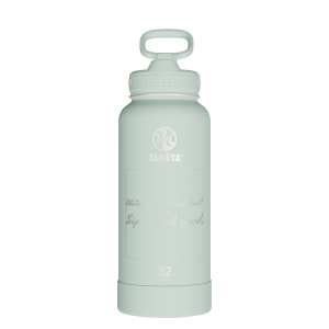 Actives Water Bottle With Straw Lid - customized