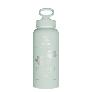 Actives Water Bottle With Straw Lid - customized