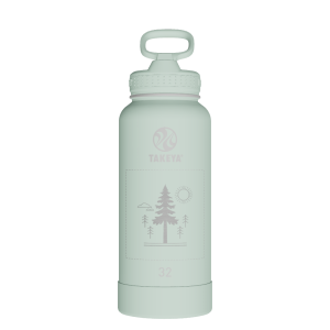 Actives Water Bottle With Straw Lid - customized