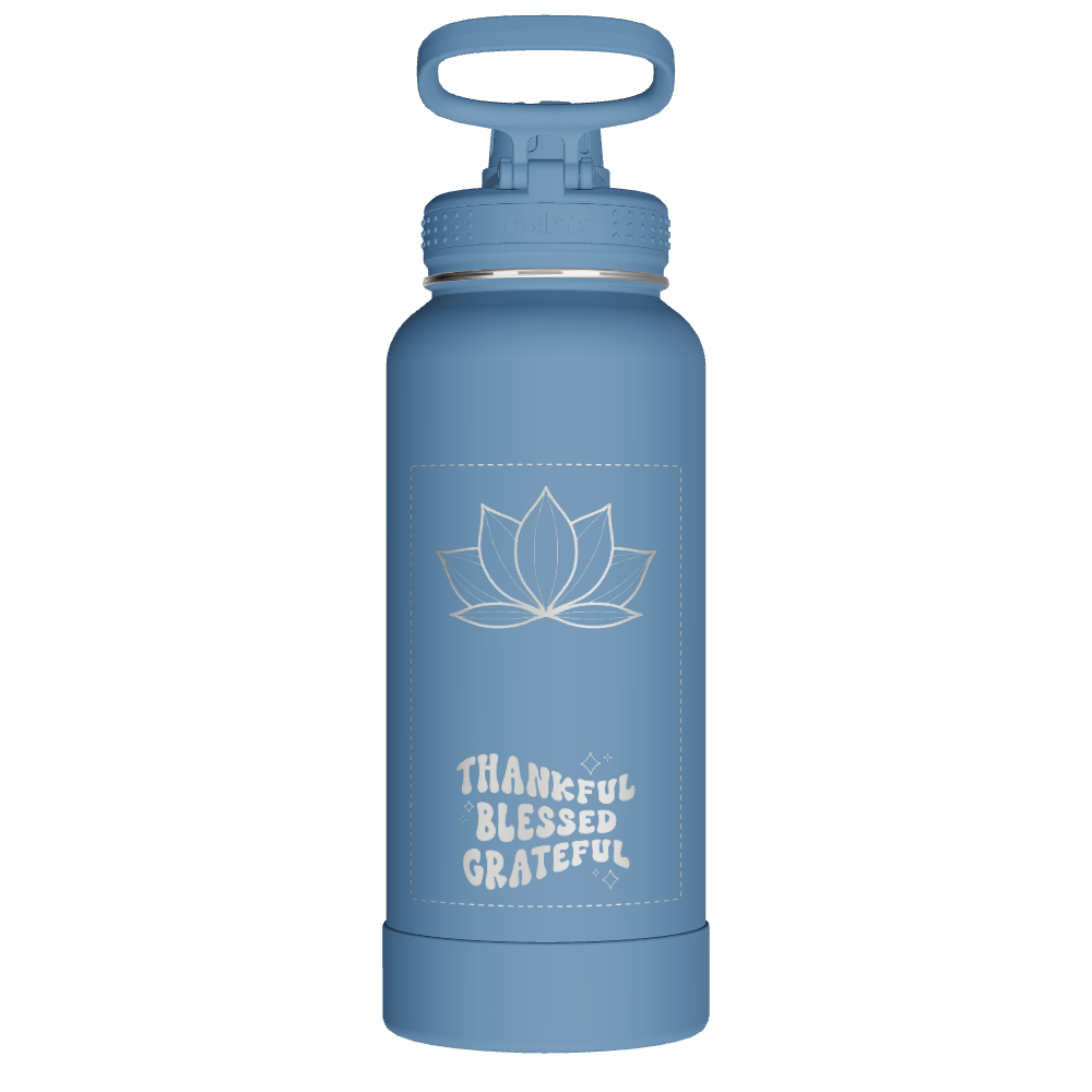 Actives Water Bottle With Spout Lid - customized - Image 2
