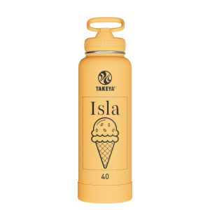 Actives Water Bottle With Straw Lid - customized