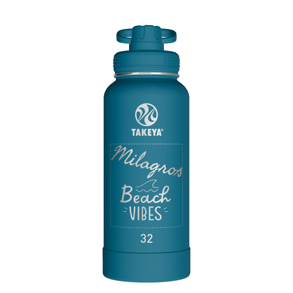 Actives Water Bottle With Spout Lid - customized