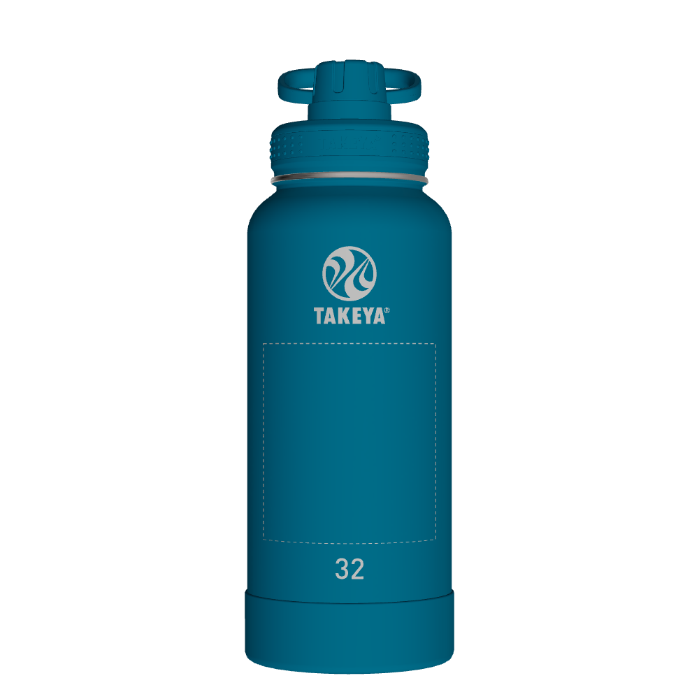 Actives Water Bottle With Spout Lid - customized
