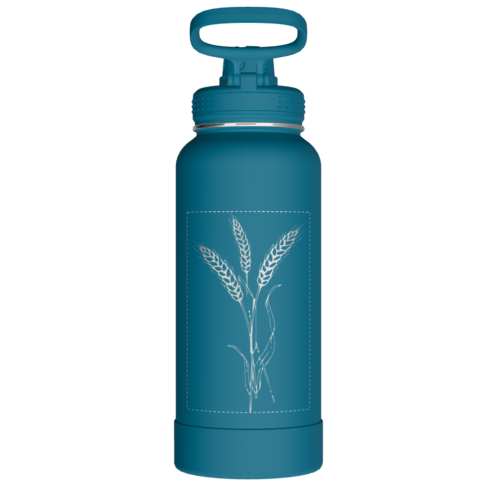 Actives Water Bottle With Spout Lid - customized - Image 2