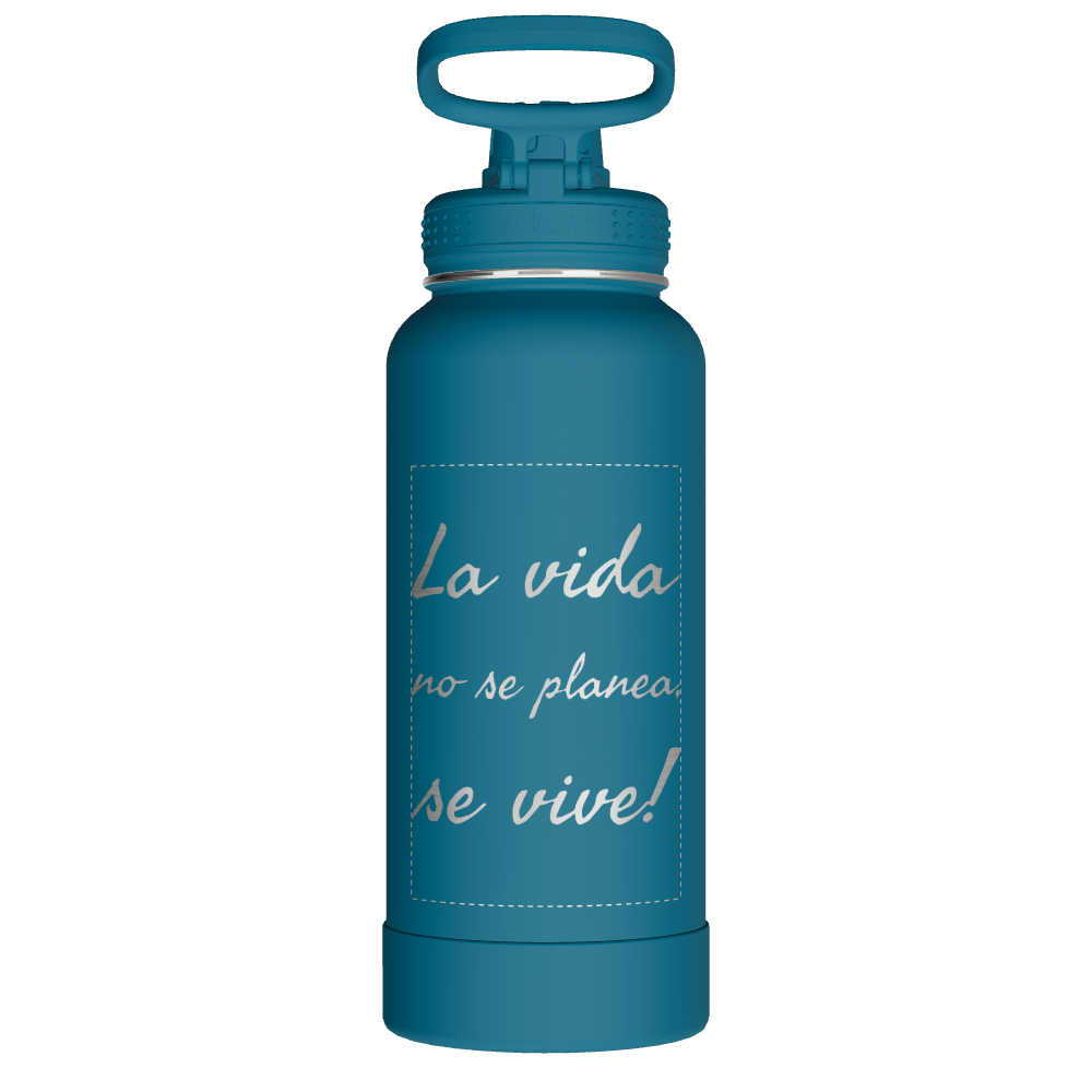 Actives Water Bottle With Spout Lid - customized - Image 2
