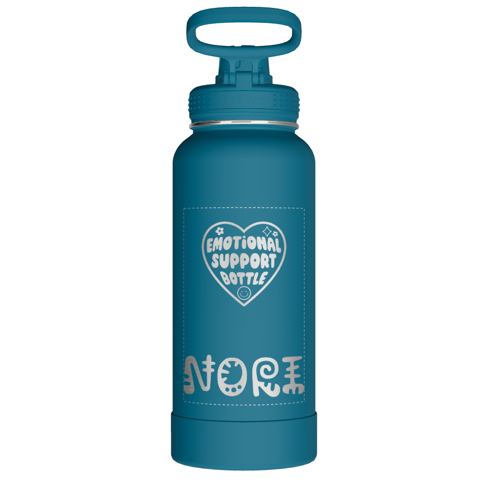 Actives Water Bottle With Spout Lid - customized