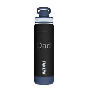 Sport Water Bottle Soft Touch With Spout Lid - customized