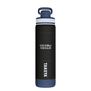 Sport Water Bottle Soft Touch With Spout Lid - customized