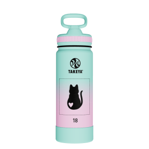 Actives Water Bottle With Straw Lid - customized