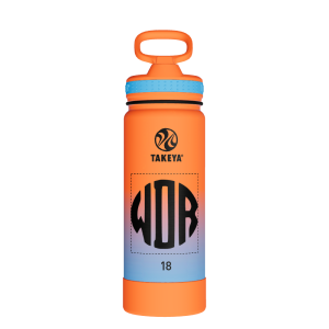 Actives Water Bottle With Straw Lid - customized