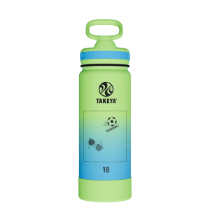 Actives Water Bottle With Straw Lid - customized