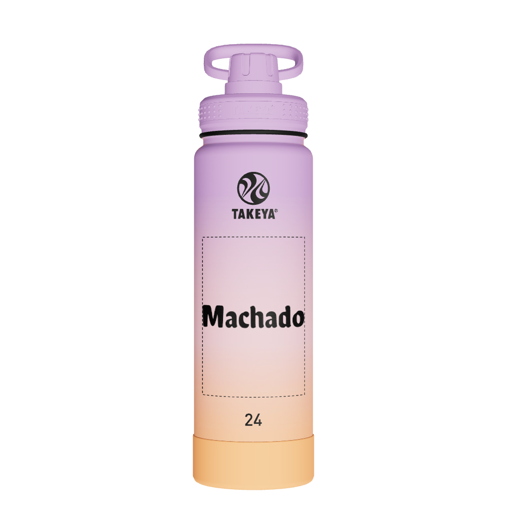 Actives Water Bottle With Spout Lid - customized