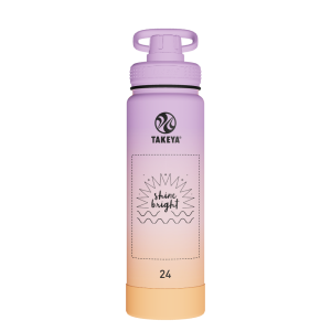Actives Water Bottle With Spout Lid - customized