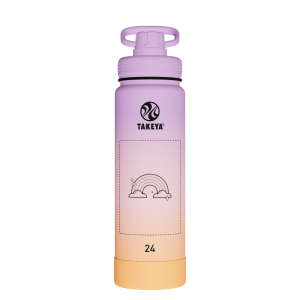 Actives Water Bottle With Spout Lid - customized