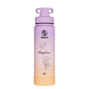 Actives Water Bottle With Spout Lid - customized