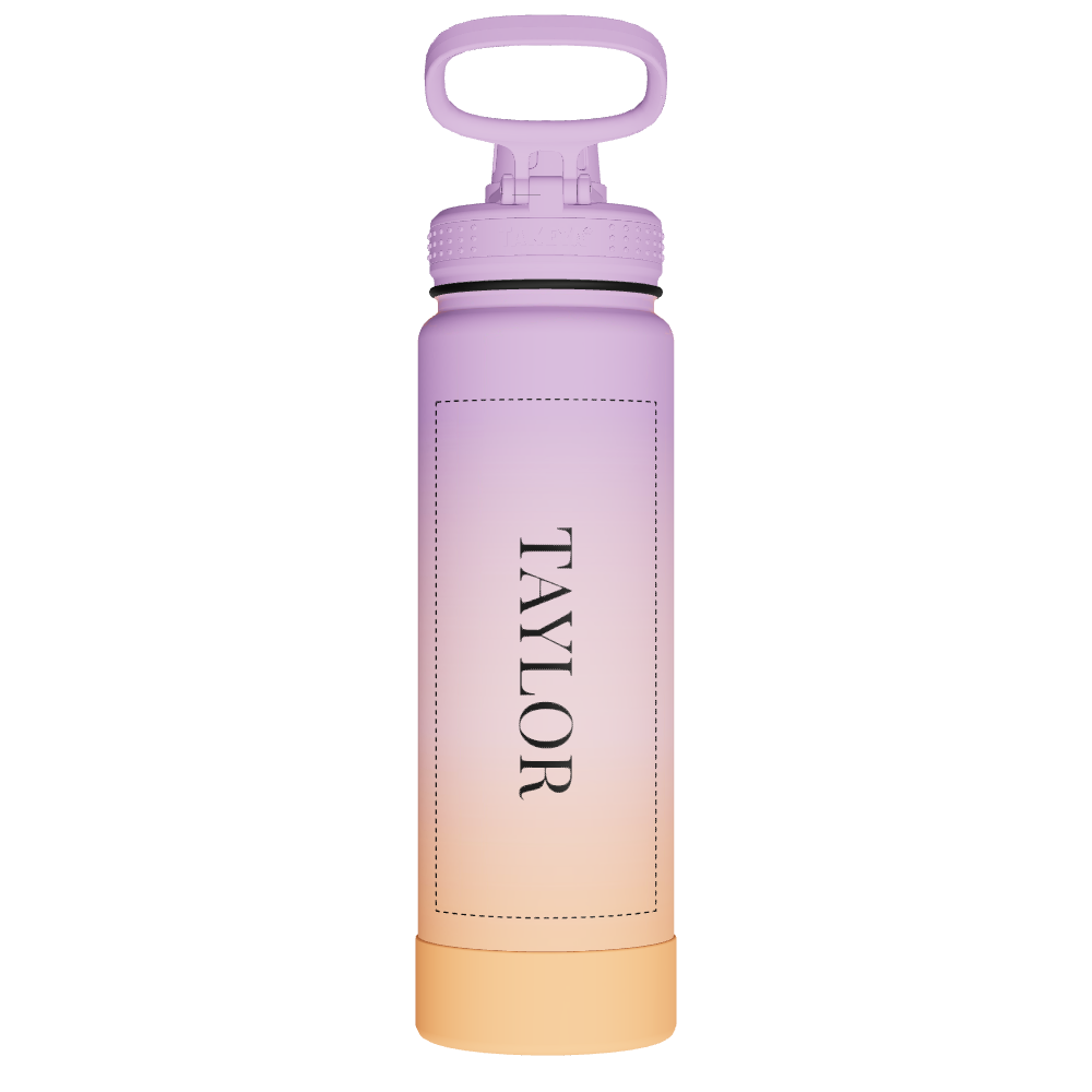 Actives Water Bottle With Spout Lid - customized - Image 2