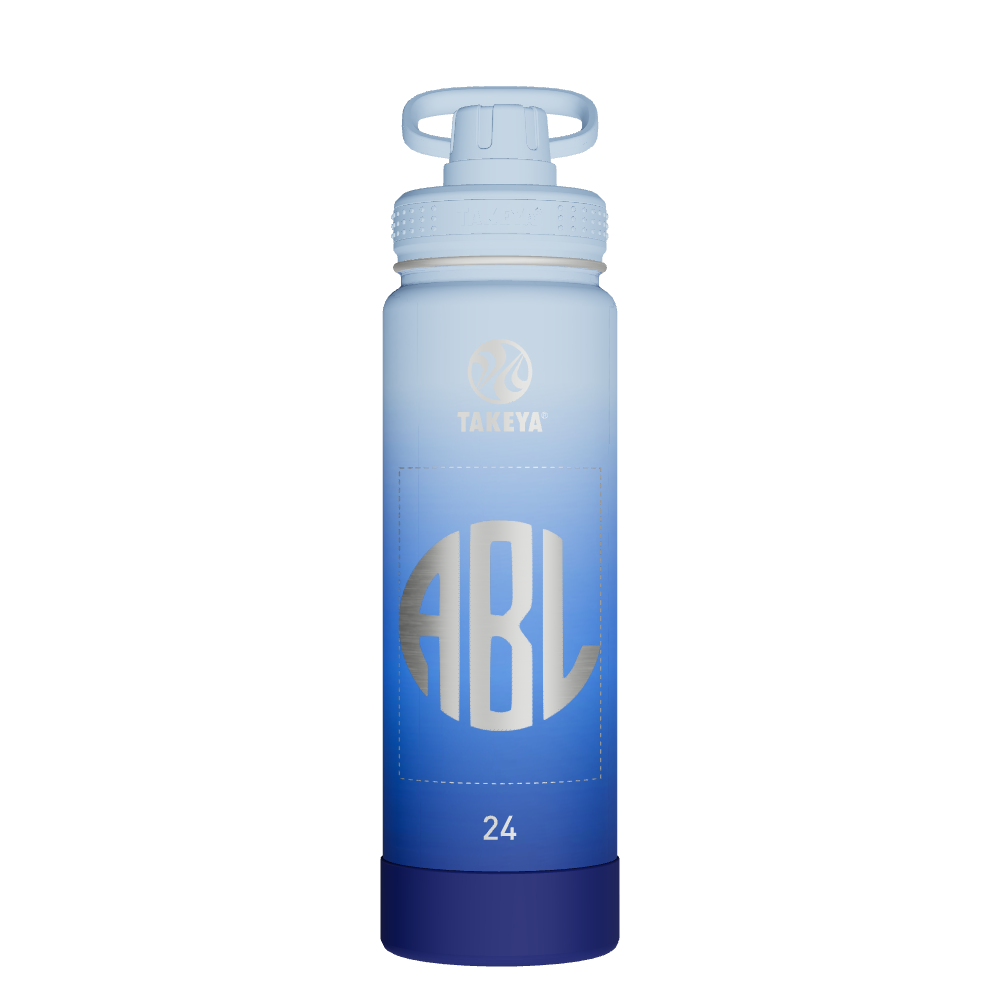 Actives Water Bottle With Spout Lid - customized