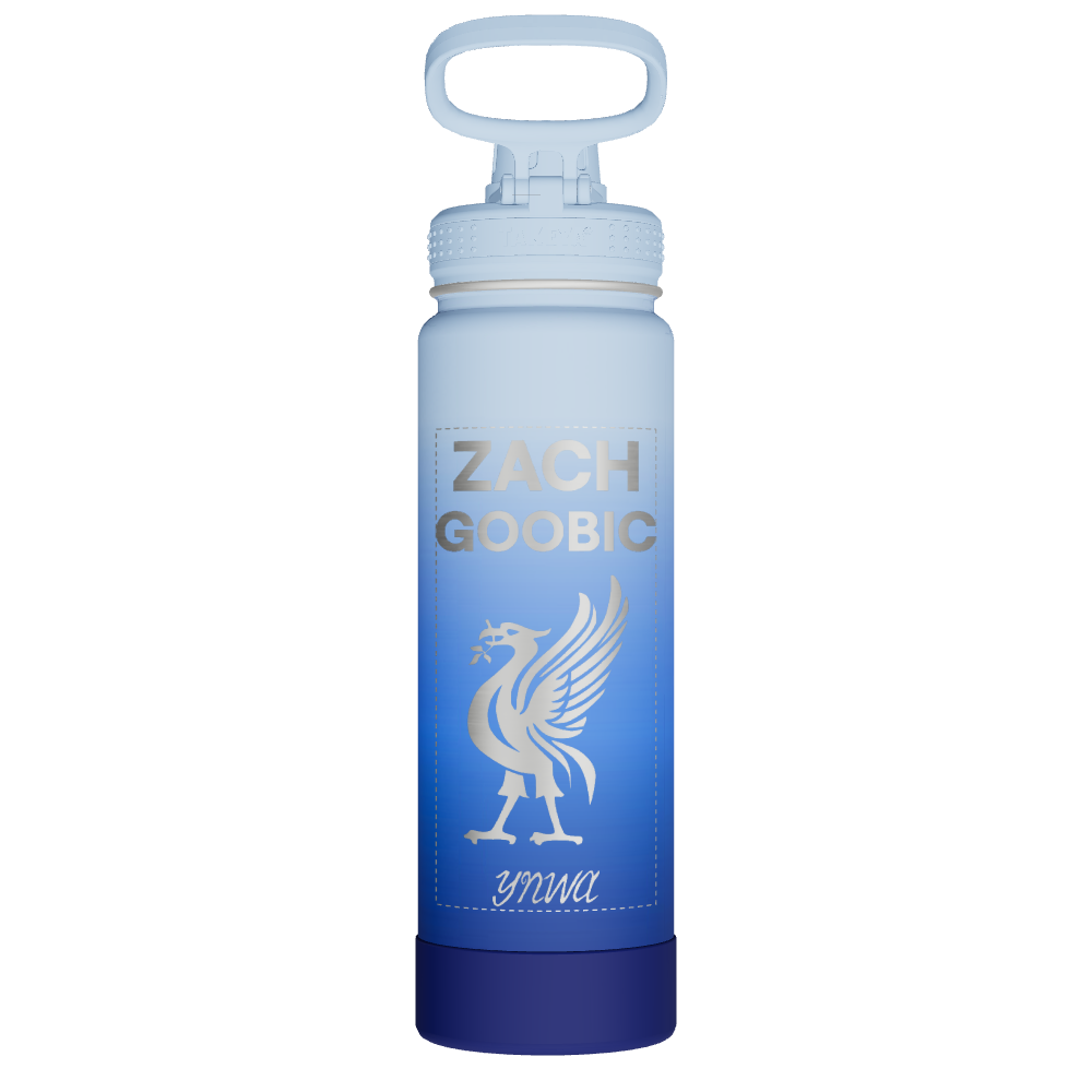 Actives Water Bottle With Spout Lid - customized