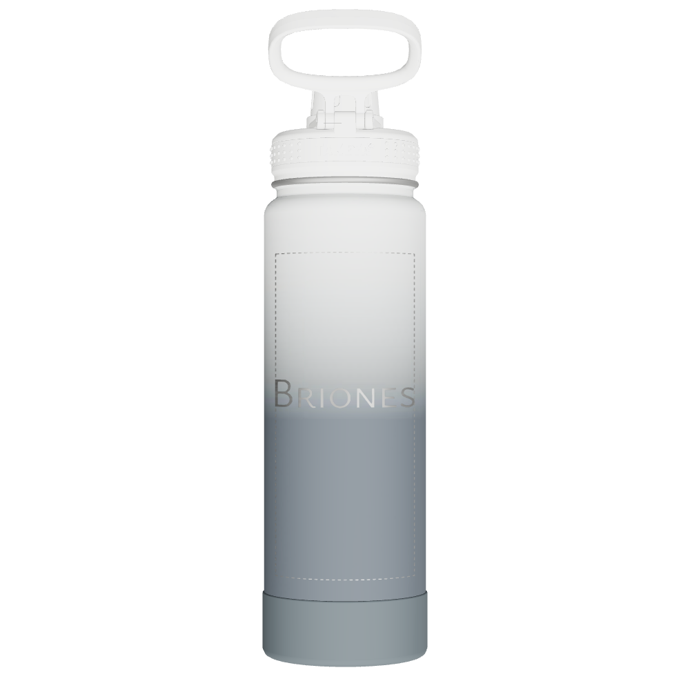 Actives Water Bottle With Spout Lid - customized - Image 2