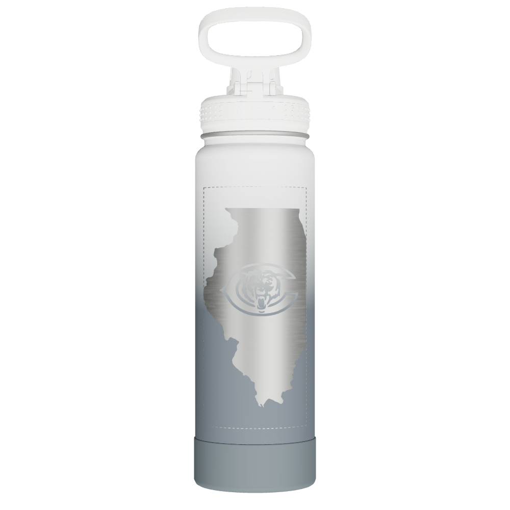 Actives Water Bottle With Spout Lid - customized - Image 2