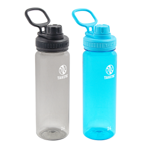 Tritan Water Bottle Bundle With Spout Lid (2 Pack)