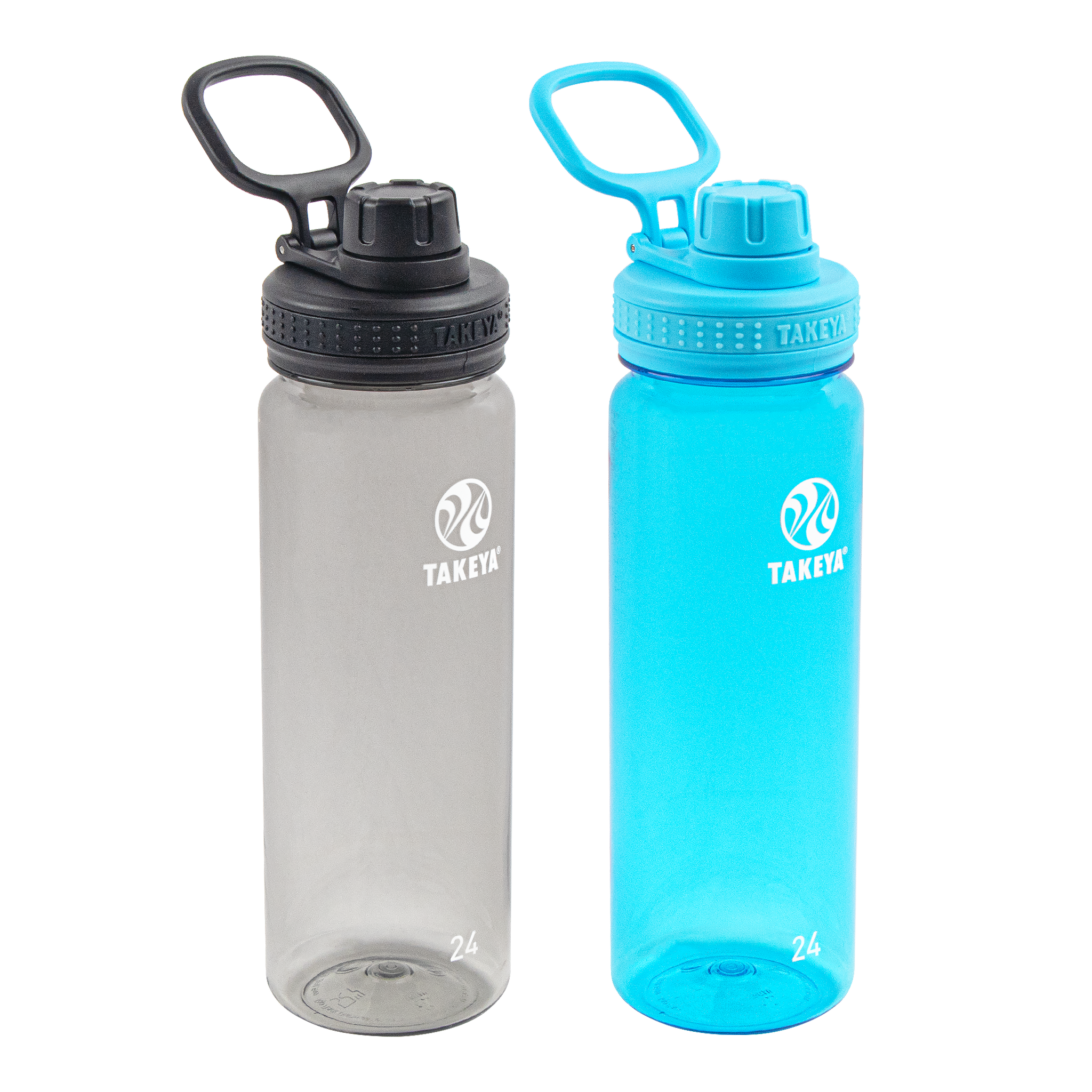 Tritan Water Bottle Bundle With Spout Lid (2 Pack)